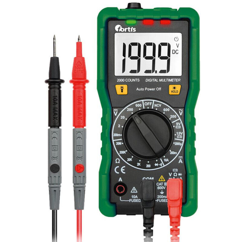 Fortis - Multimètre numérique 0.1 mV-600V