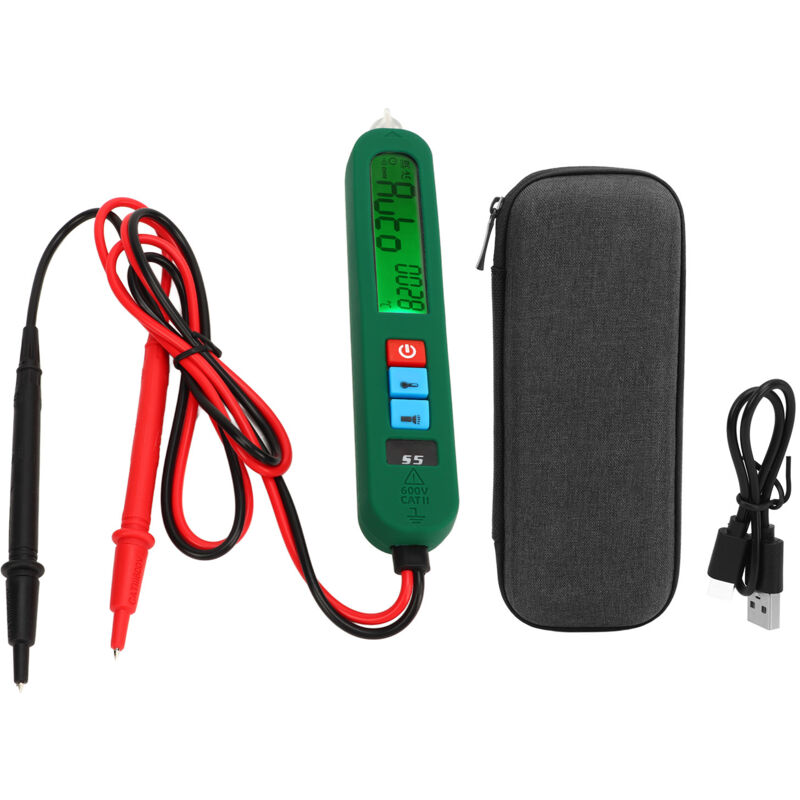 Multimètre numérique de Type stylo, multimètre numérique automatique antidéflagrant, testeur de tension Ohm Rechargeable de haute précision