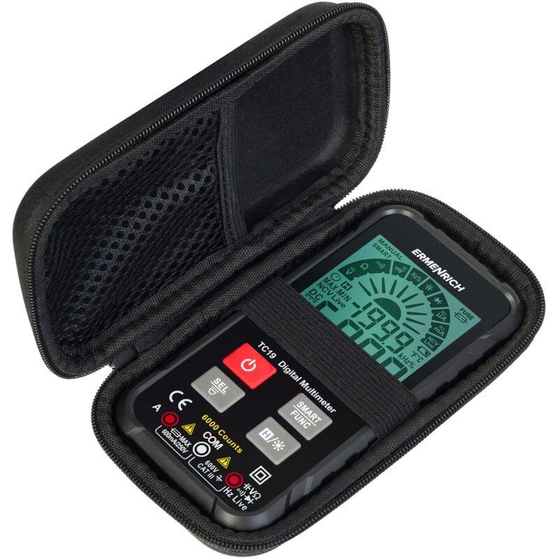 Levenhuk - Multimètre numérique Ermenrich Zing TC19