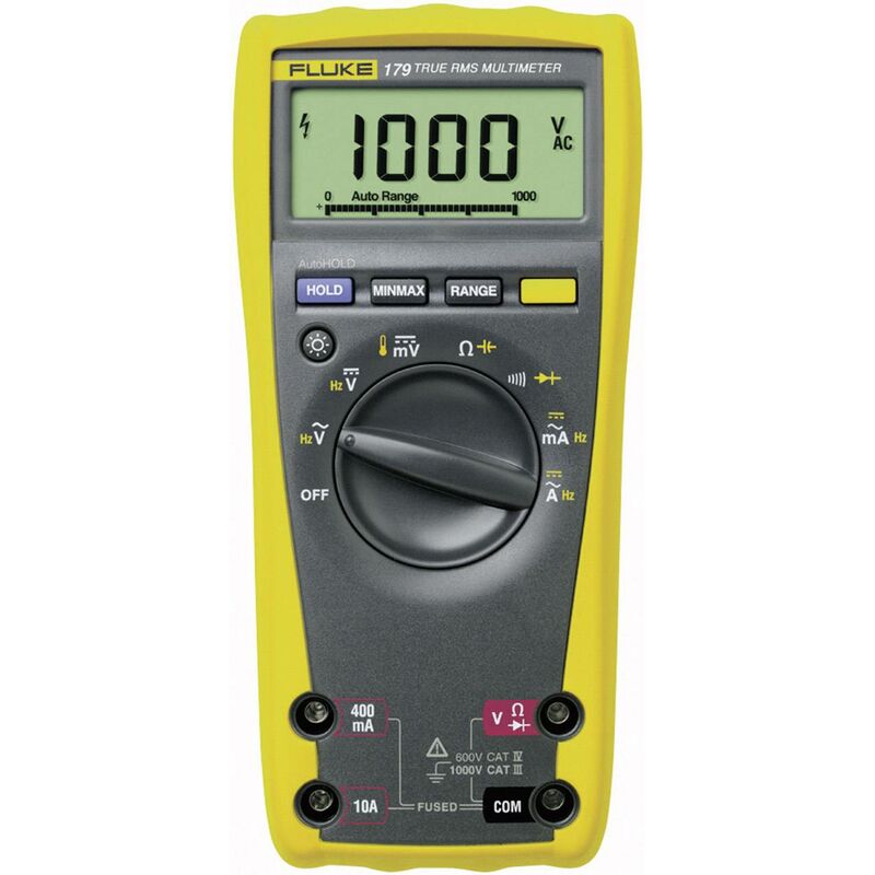 Fluke - Multimètre 1592842 numérique cat iii 1000 v, cat iv 600 v Affichage (nombre de points): 6000 Q57338