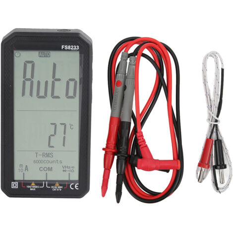 Multimètre Numérique FS8233 Haute Précision Écran Complet Automatique Intelligent