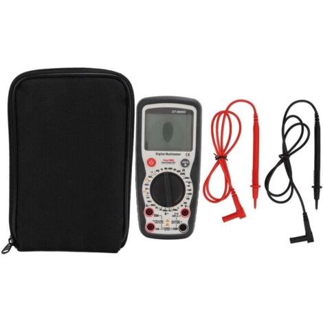 Multimètre Numérique Haute Précision LCD Testeur Tension Courant Résistance Capacité Portable