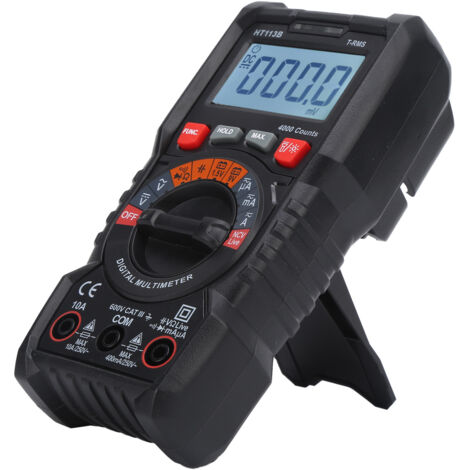 Multimètre Numérique Intelligent HT113B Anti‑Brûlure pour Courant et Tension Domestique