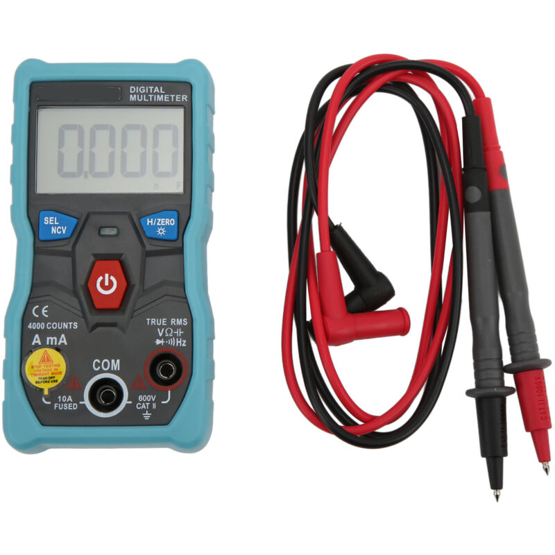 Multimètre numérique intelligent ZT‑S3, testeur de courant de tension automatique, compteur de capacité de résistance