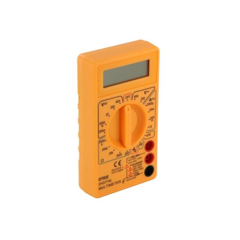 Multimètre numérique jaune DT830B mini multimètre multimètre multimètre électricien