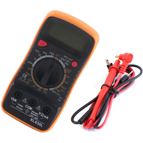 Multimètre Numérique LCD Mesure Tension AC/DC Courant Résistance Ohmmètre