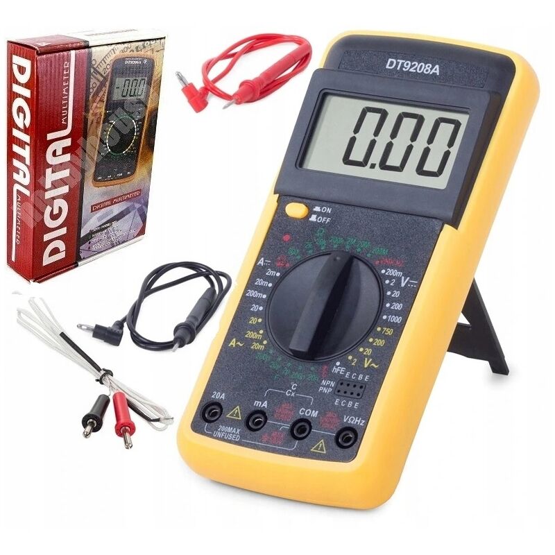 Multimètre numérique LCD professionnel