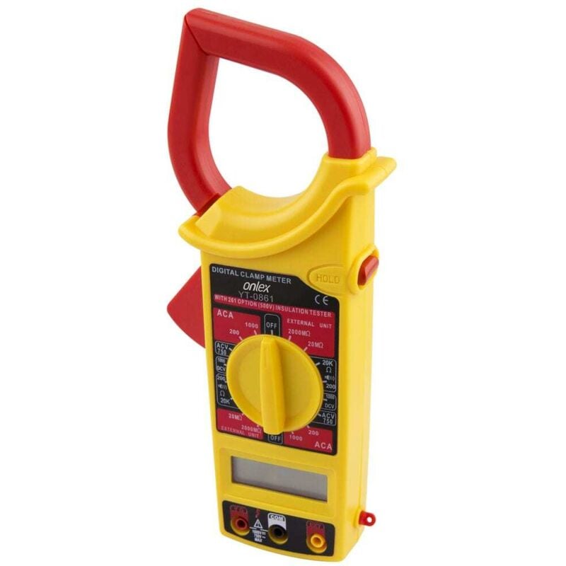 Alfa - Multimètre numérique onlex 250V avec pinces ampèremétriques