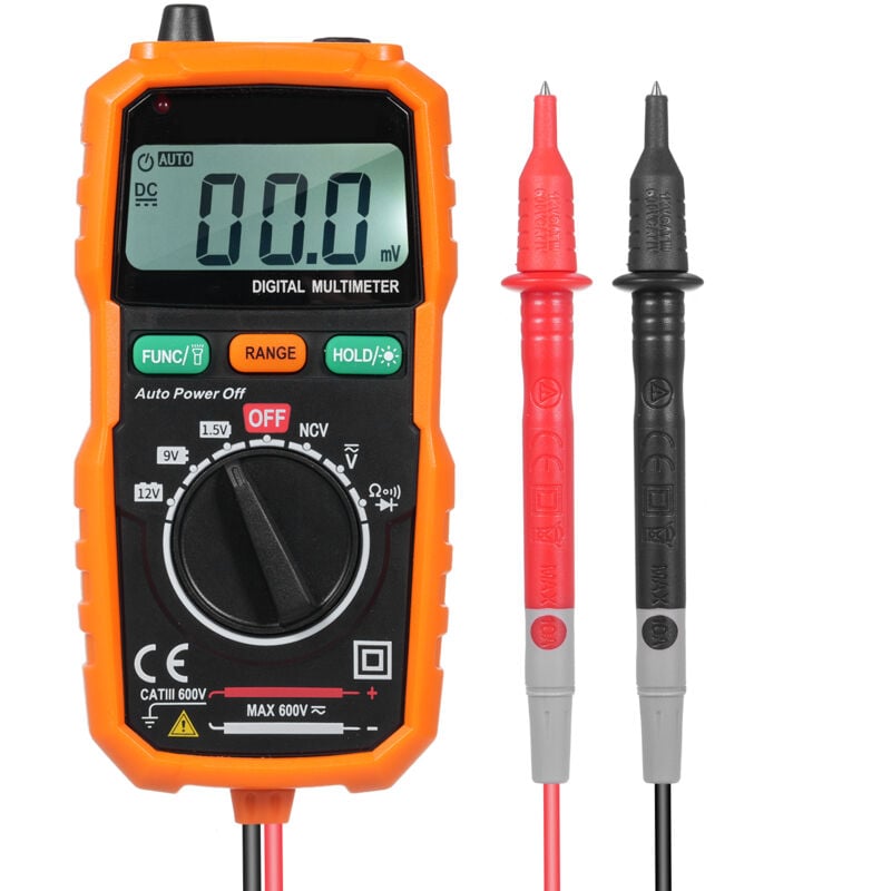 Gistuch - Multimètre numérique PM8232A avec écran lcd rétroéclairé