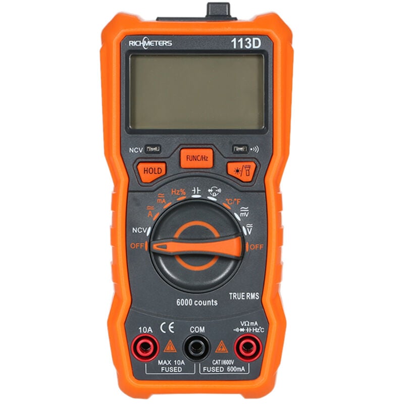 Multimètre numérique RM113D avec température et aimant