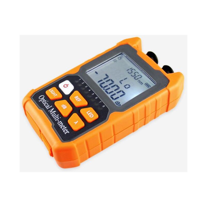 Multimètre Optique Portable( Photomètre +VFL ), La Livraison avec L' Adaptateur SC Mâle à LC Femelle, Plage de Test : -70 dBm à +6 dBm