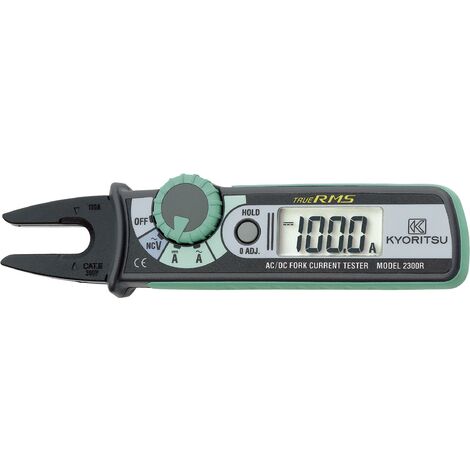 Multimètre , Pince ampèremétrique numérique Kyoritsu KEW 2300R CAT III 300 V Affichage (nombre de points):1049 Q51971