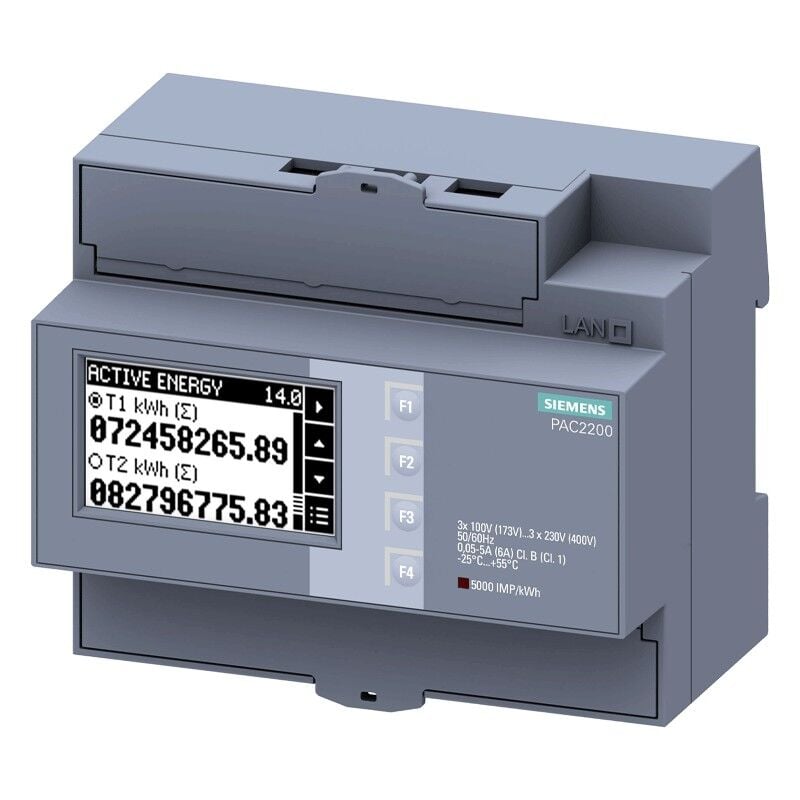 Siemens - Multimètre Sentron 6 modules PAC2200 7KM22002EA301CA1