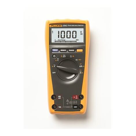 multimètre thermomètre numérique - 6000 points trms - fluke fluke179f