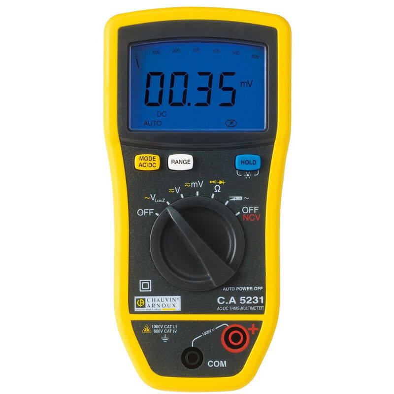 Multimètre numérique CA 5231 - P01196731 - Chauvin Arnoux