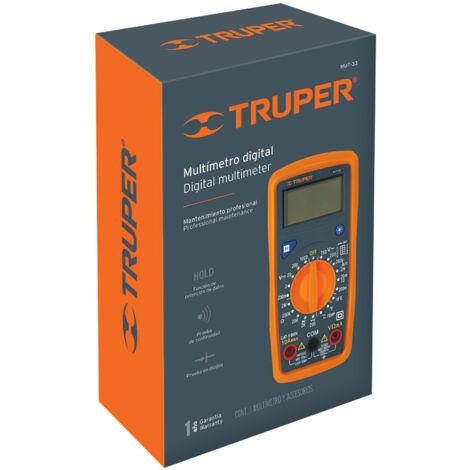 Multimètre Truper MUT-33