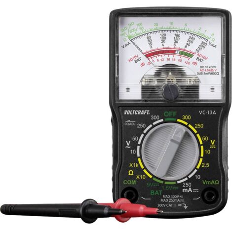 Multimètre VOLTCRAFT VC-13A analogique CAT III 300 V 1 pc(s)