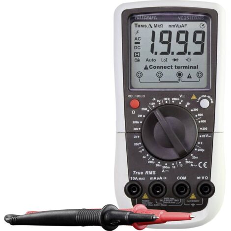 Kunzer Digital Multimeter my-70 600 V voltmètre Appareil de mesure fond 