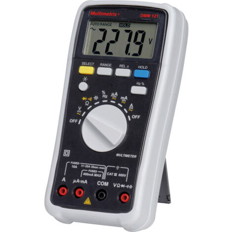 Multimetrix DMM 121 Hand-Multimeter  digital  CAT III 600 V Anzeige (Counts): 4000