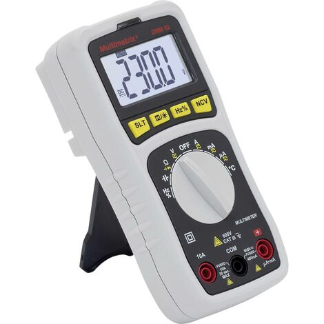 Multimetrix DMM 53 Multimètre numérique CAT III 600 V Affichage (nombre de points): 4000