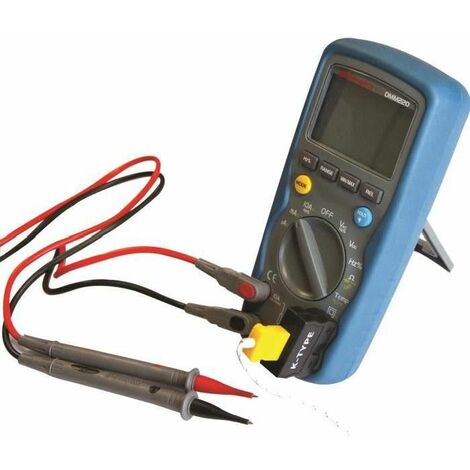 Multimetrix MMXP06231411Y Multimètre 6000 points, 600 V, Bleu
