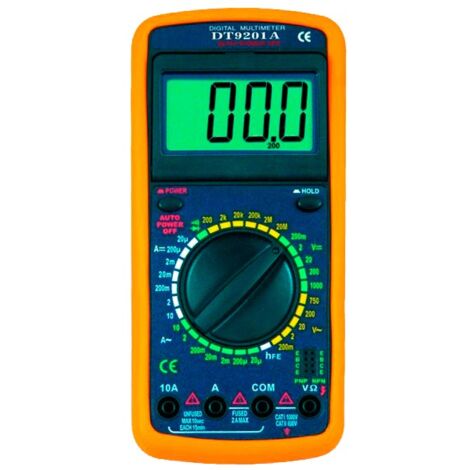 MULTIMETRO DIGITAL 10A - 600 V