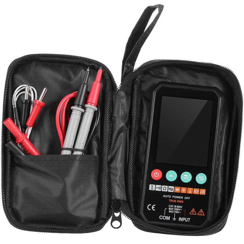 

Multimetro digital LCD, medida inteligente de alta precision,Ano fiscal 107C