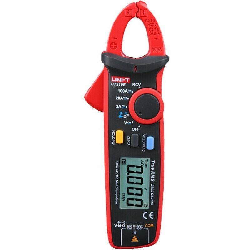

Multimetro Digital UNI-T UT210E Mini Pinza de Medición portátil AC/DC RMS