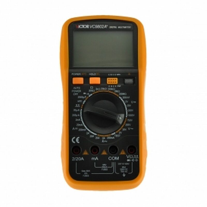 

Multimetro digital VICTOR VC9802A+
