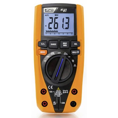 Multimetro Digitale 6000 Pttrms Cativ Ht61 ( HT ITALIA cod. HR000003 )