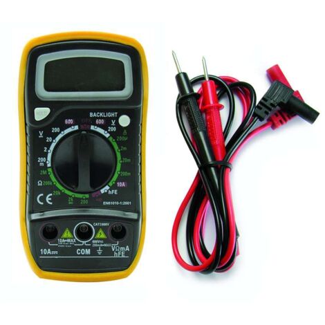 Multimetro digitale avidsen con misuratore di temperatura - 107100