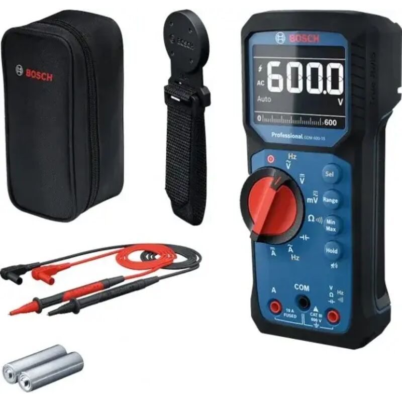 Bosch - Multimetro digitale gdm 600-15 professional + mh1