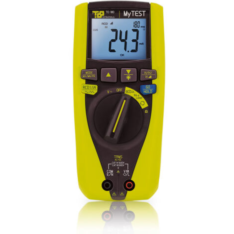 Multimetro Digitale Professionale Trms Con Certificato Di Calibrazione Incluso, Mytest, Ac/Dc 600V