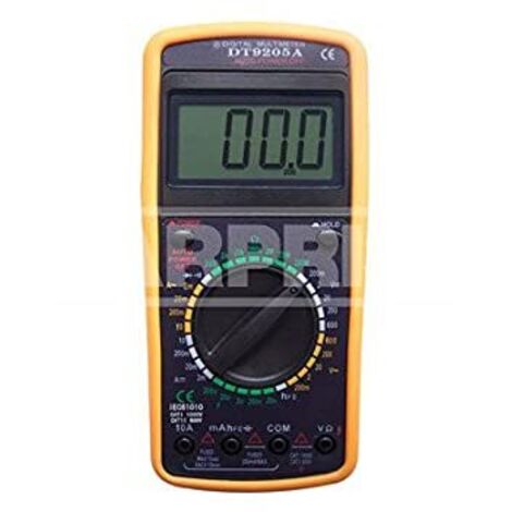 Multimetro digitale silver electronics DT9205A tensione resistenza