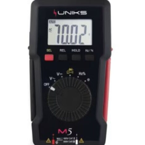 Multimetro Digitale Tascabile ( UNIKS cod. M5 )