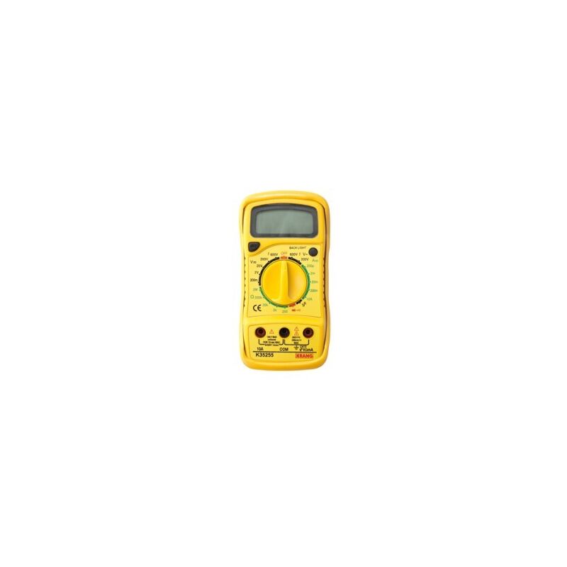

Hepo.Tester Digital 10A Amarillo Con Bateria R9 Incluida