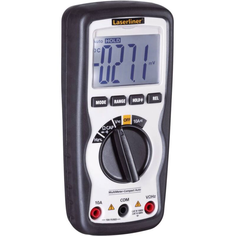 Image of Laserliner - Multimetro portatile digitale cat iv 600 v Display (Counts): 4000