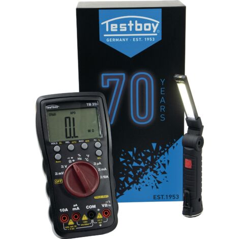 Multimetro TB 316 EDIZIONE NERA 600 mV-600 V CA, 600 mV-600 V CC TRUE RMS