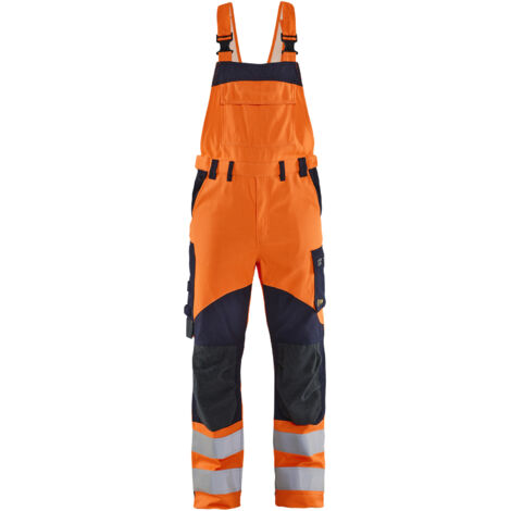 Multinorm Arbeitslatzhose inhärent 2889 - Neonorange/Navy 44C