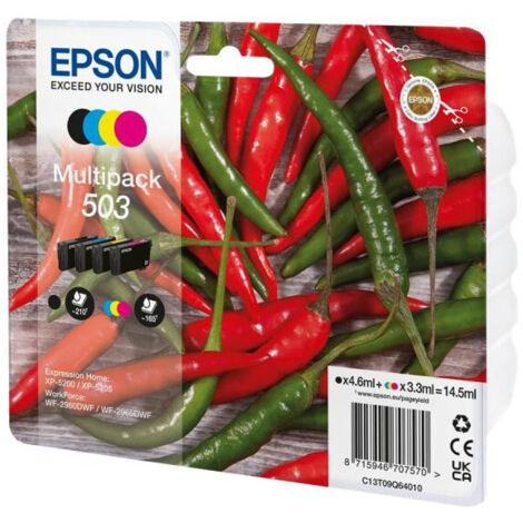 MULTIPACK 4-COLOURS 503 INK