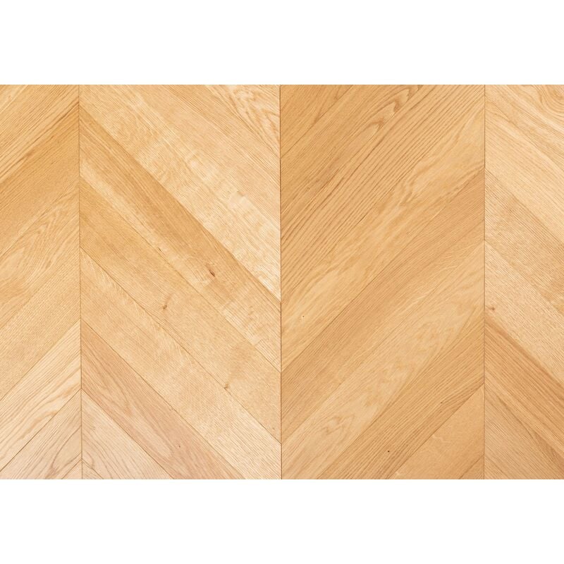 Naturasol - Multiplis - Chêne - Point de Hongrie- Verni brossé- larg. 9,2 cm