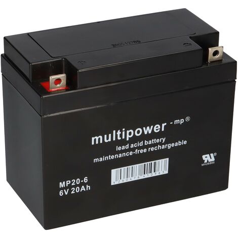Multipower Blei-Akku MP20-6 Pb 6V 20Ah M5