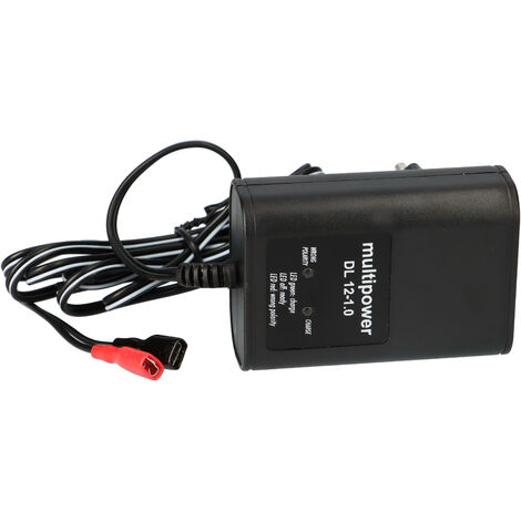 Multipower Blei-Akku MP7-12B Pb 12V 7Ah + Ladegerät