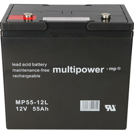 Multipower Blei-Akku MPL55-12 12V 55Ah Pb