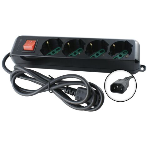 Multipr.4bip/sch+interr.stecker iec x g.contin.