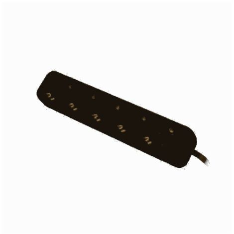 Multipresa 5 Prese Schuko Lanberg LB24423037 1,5 m Nero (1,5 m)