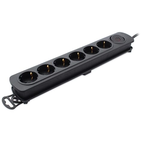 Multipresa 6 Prese con Interruttore TM Electron 250 V