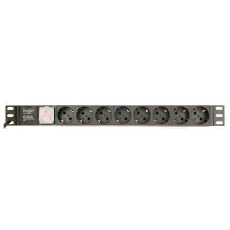 Multipresa 8 Prese con Interruttore GEMBIRD EG-PDU-014-C14 (3 m)