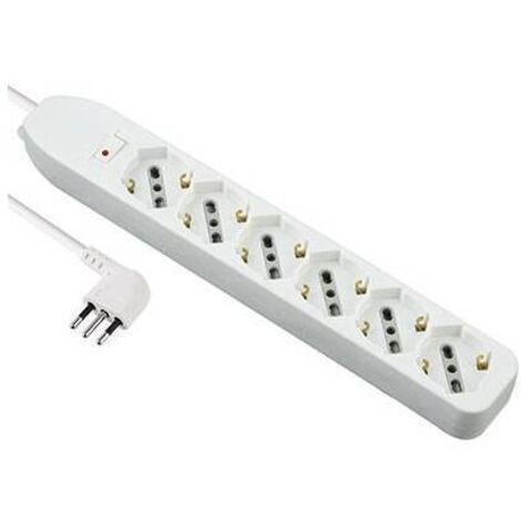MULTIPRESA BIPASSO SCHUKO + TERMICO ELECTRALINE