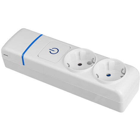 Multipresa con 2 Prese con Interruttore Solera 8002pil 250 V 16 A